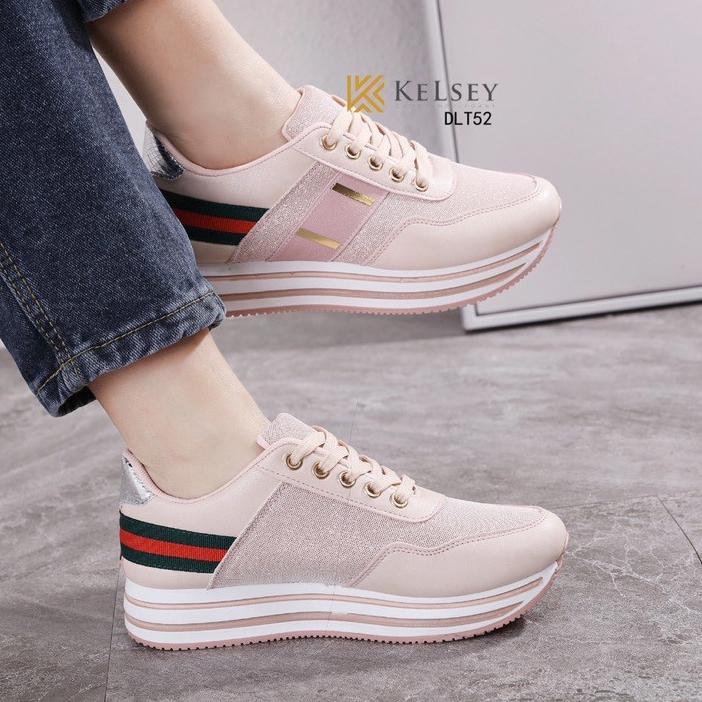 Kualitas Dijamin KELSEY Sepatu Wedges Wanita Kelsey DLT52 Ⓝbec✧