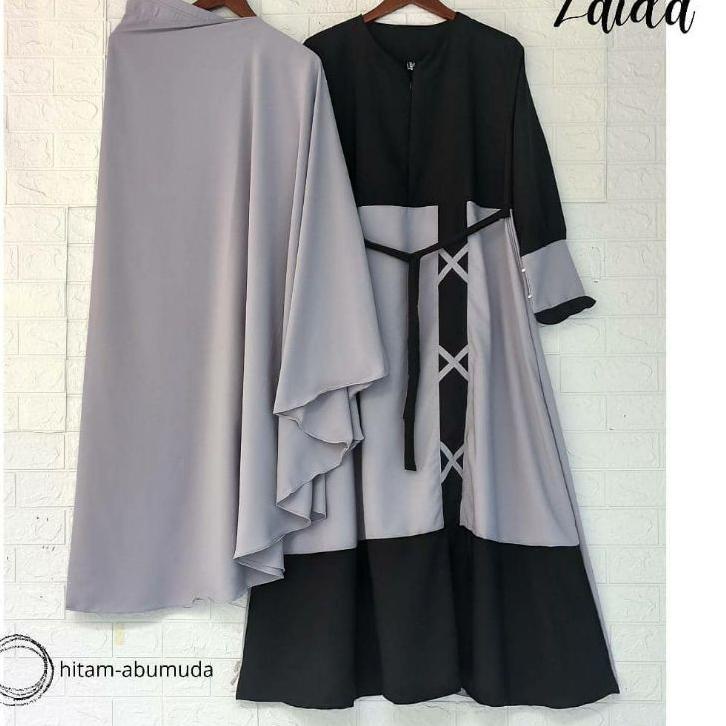 ➻ Gamis set syari/ gamis Jumbo L XL XXL 3XL 4XL/ Ld. 100/ Ld. 140 ➾