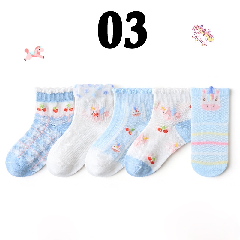 PROMO 12.12 PUNCAK Okaybaby B264 Kaos Kaki Anak Perempuan (Harga Tercantum Itu Per 1 Pasang) Motif Terbaru Karakte Lucu 1-9 Tahun