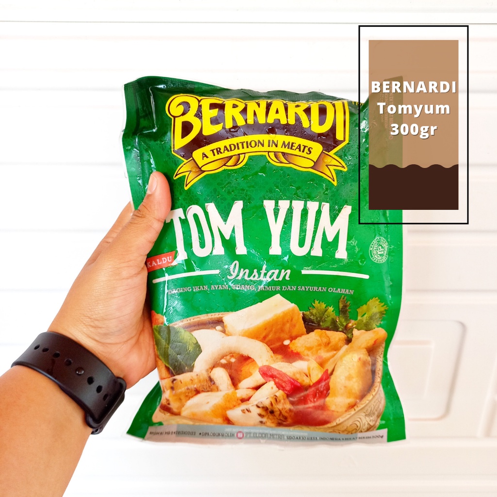 

ADDRIELLA Bernardi Tomyum Instan 300gr | Bernardi/Frozenfood/Frozenfood Murah