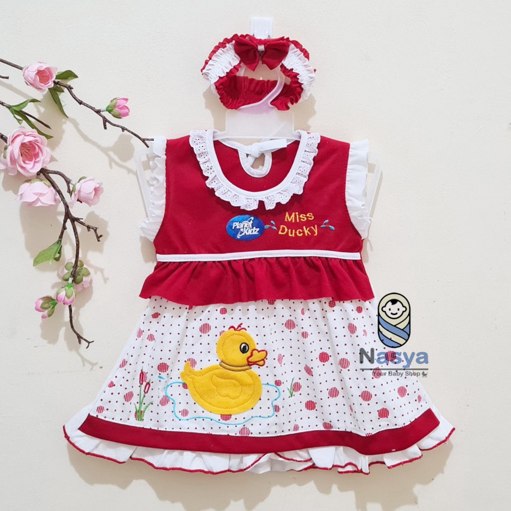 [P-045B] Dress Bayi / Dress Anak Perempuan Terbaru - Planet Kids/Planet Kid bebek