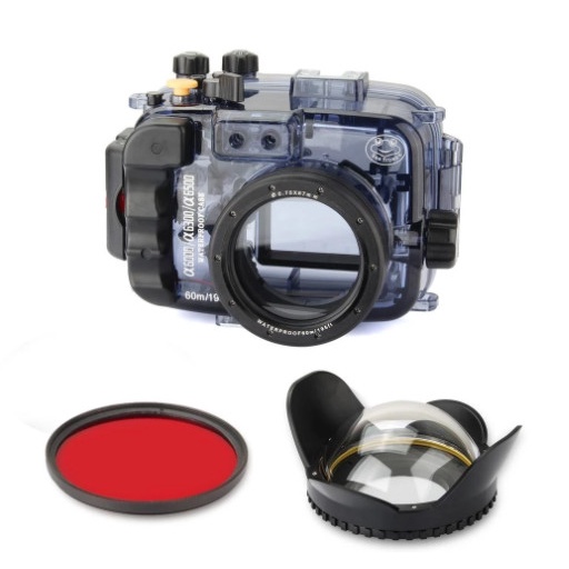 Case Seafrogs Underwater Housing Case For Sony A6500 A6300 A6000