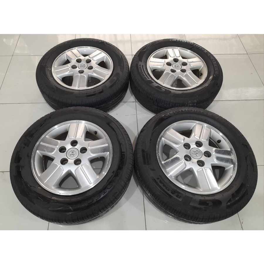 VELG MOBIL SECOND STANDAR INOVA RING 15 PCD 5X114,3 + BAN 205 65 R15