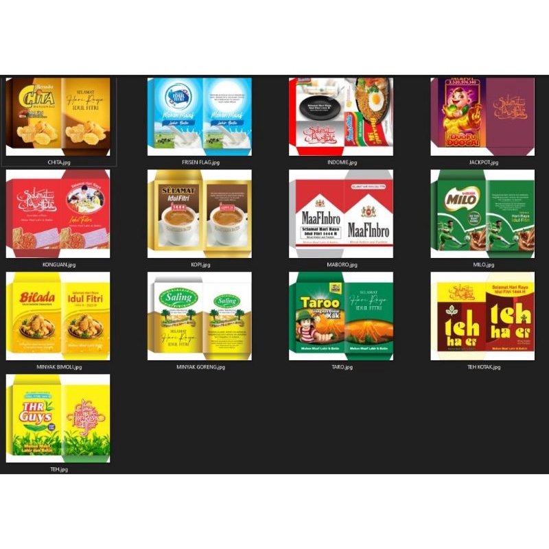 

amplop lebaran karakter amplop lucu