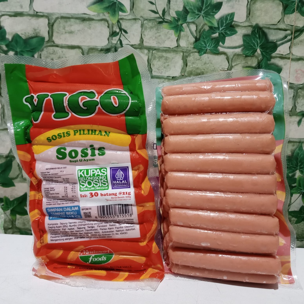 

Sosis Vigo 630gr [ Isi 30 ]