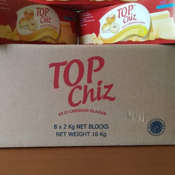 

✸ Keju Topchiz Cheddar 2kg Top Chiz ☜