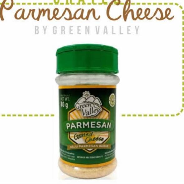 

♟ Keju parmesan / Parmesan Cheese Green Valley Grated 80 g ❇