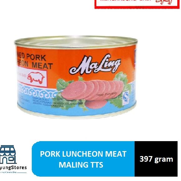 

Promo banting Ham Maling TTS Luncheon Meat Pork Kaleng 397 gram