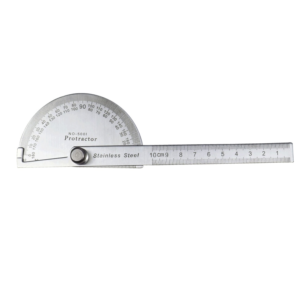 

RB Penggaris Busur Derajat Protector Stainless Steel 180 Derajat