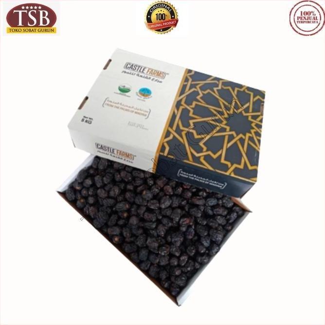 

KURMA BUAH-BUAHAN KURMA AJWA CASTLE FARM 5KG ORGANIK EL09I09A82L