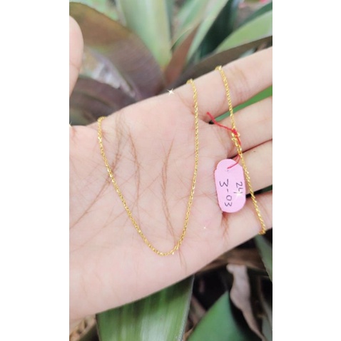 Kalung Liontin Emas 24k