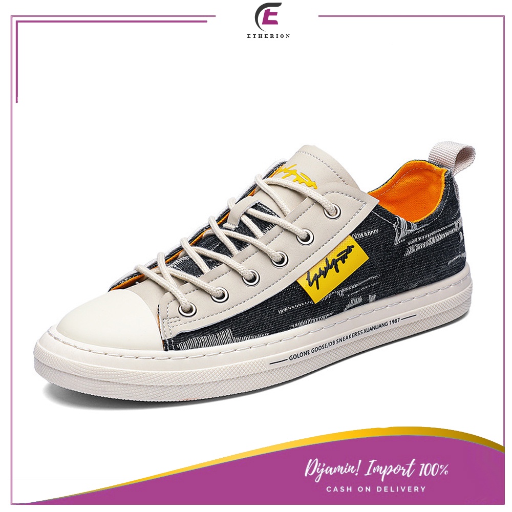 Etherion Sepatu Pria Sneakers GOLONE OVRGP Cassual Running Fashion Import Terbaru