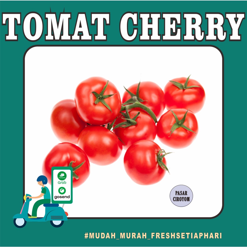 

TOMAT CHERRY / TOMAT KECIL FRESH MURAH BANDUNG