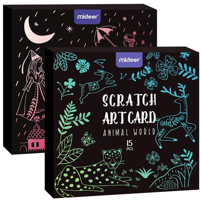 

Books Scratch Art (Kartu Gambar Gores)