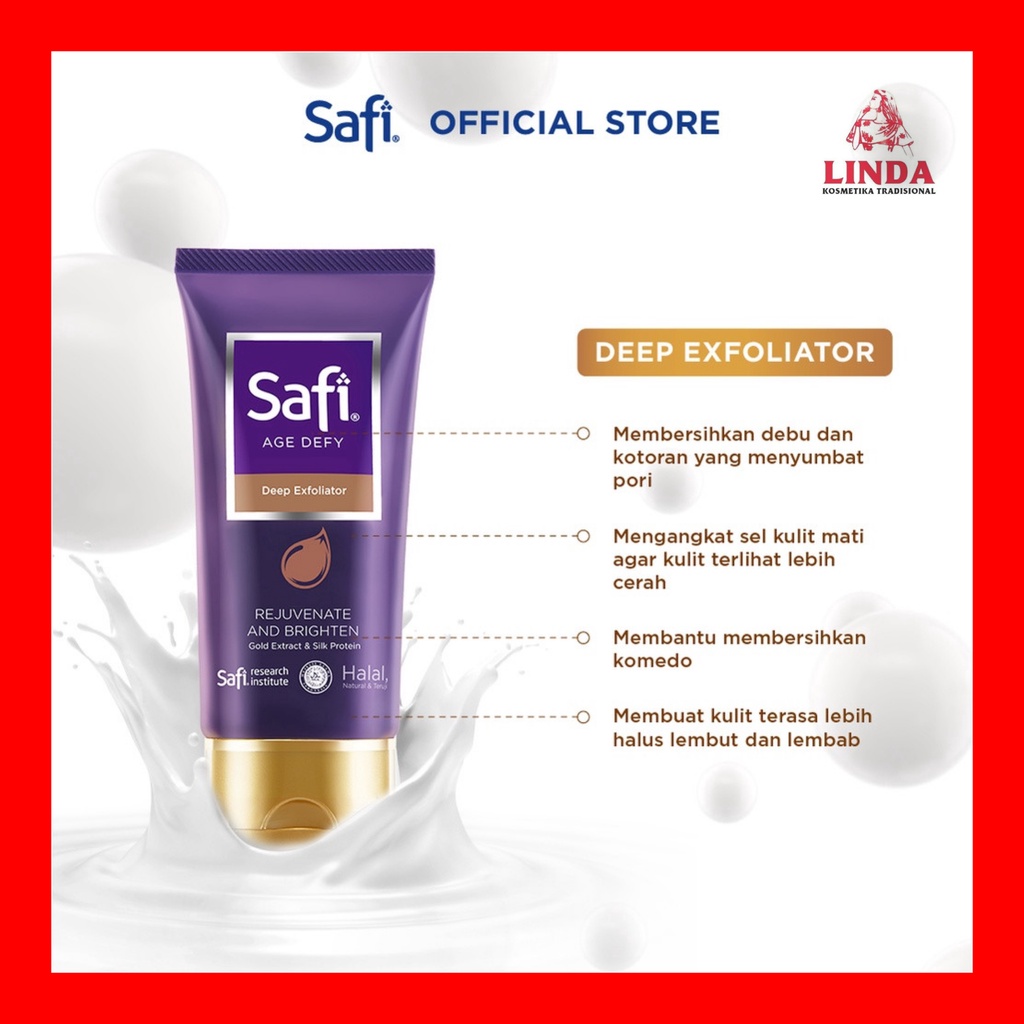 SAFI AGE DEFY DEEP EXFOLIATOR REJUVENATE &amp; BRIGHTENING
