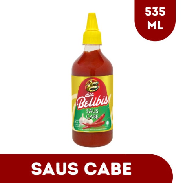 SAOS CABE DUA BELIBIS 535ML PET CHILI SAUCE