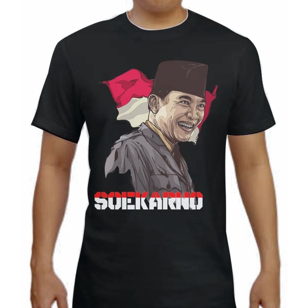 Kaos Tokoh Pahlawan IR Sukarno