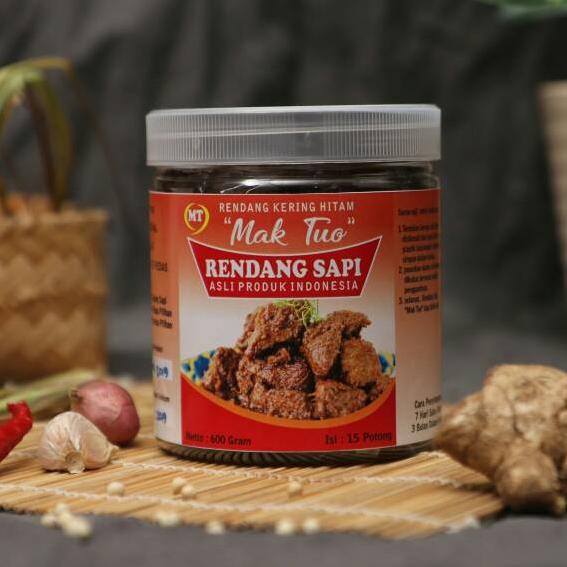 

✼ Rendang Maktuo Original 550 gram Rendang Daging ➩