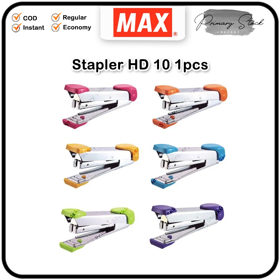 

Staples Stapler Mini Max HD 10 Jepretan No 10 Cekrekan Ori