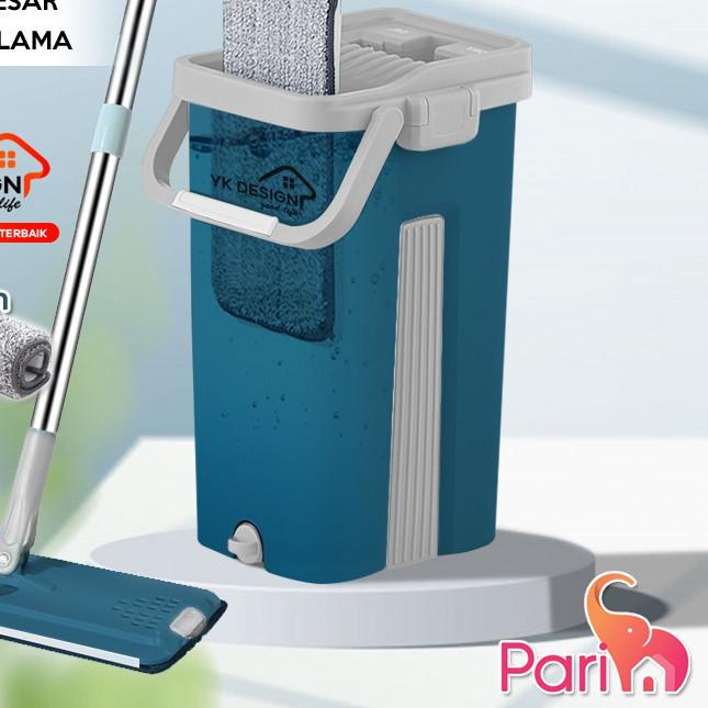 ➾ PARIM ALAT PEL PRAKTIS PEL LANTAI LEBIH BESAR LEBIH TEBAL Gratis 2 KAIN BERMEREK YK DESIGN YK-600 