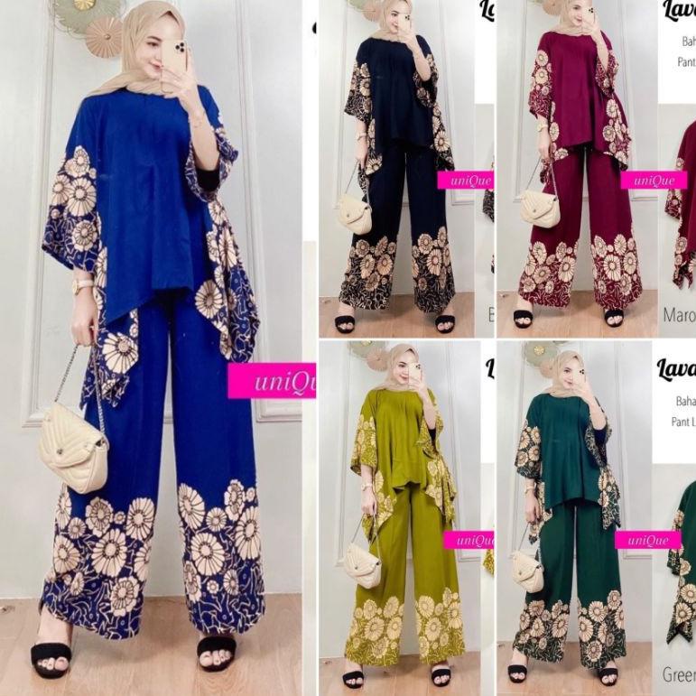 BOOMING SETELAN WANITA/SETELAN TUNIK DRESS EMIRA/ SET JUMBO/ONE SET WAKA WAKA