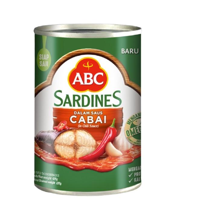 

✽ ABC Sarden Saus Cabai 6 x 155 gr ♛