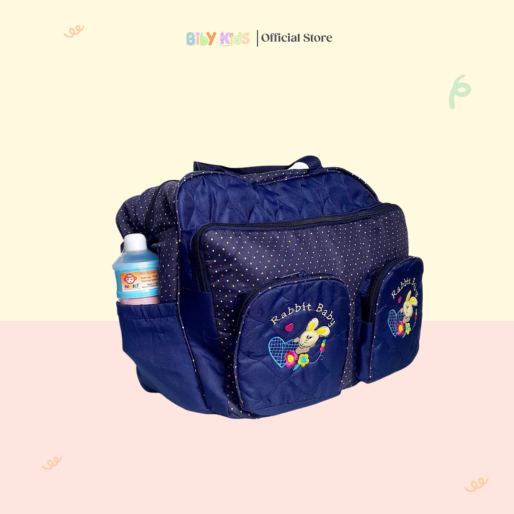 Tas Bayi Multifungsi Besar Slempang Murah Tas Travel Bag Jumbo Diaper Bag Newborn Perlengkapan Traveling Baby