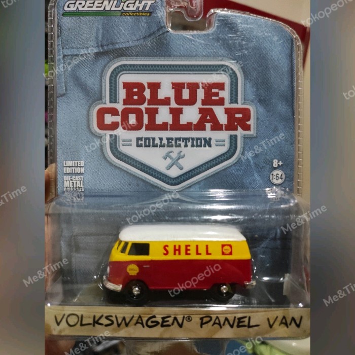 GREENLIGHT DIECAST BLUE COLLAR VW VAN PANEL TERLARIS
