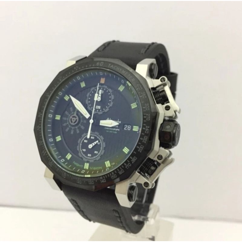 ALEXANDRE CHRISTIE 9213 NIGHT VISION MC LTBBA JAM TANGAN ORIGINAL