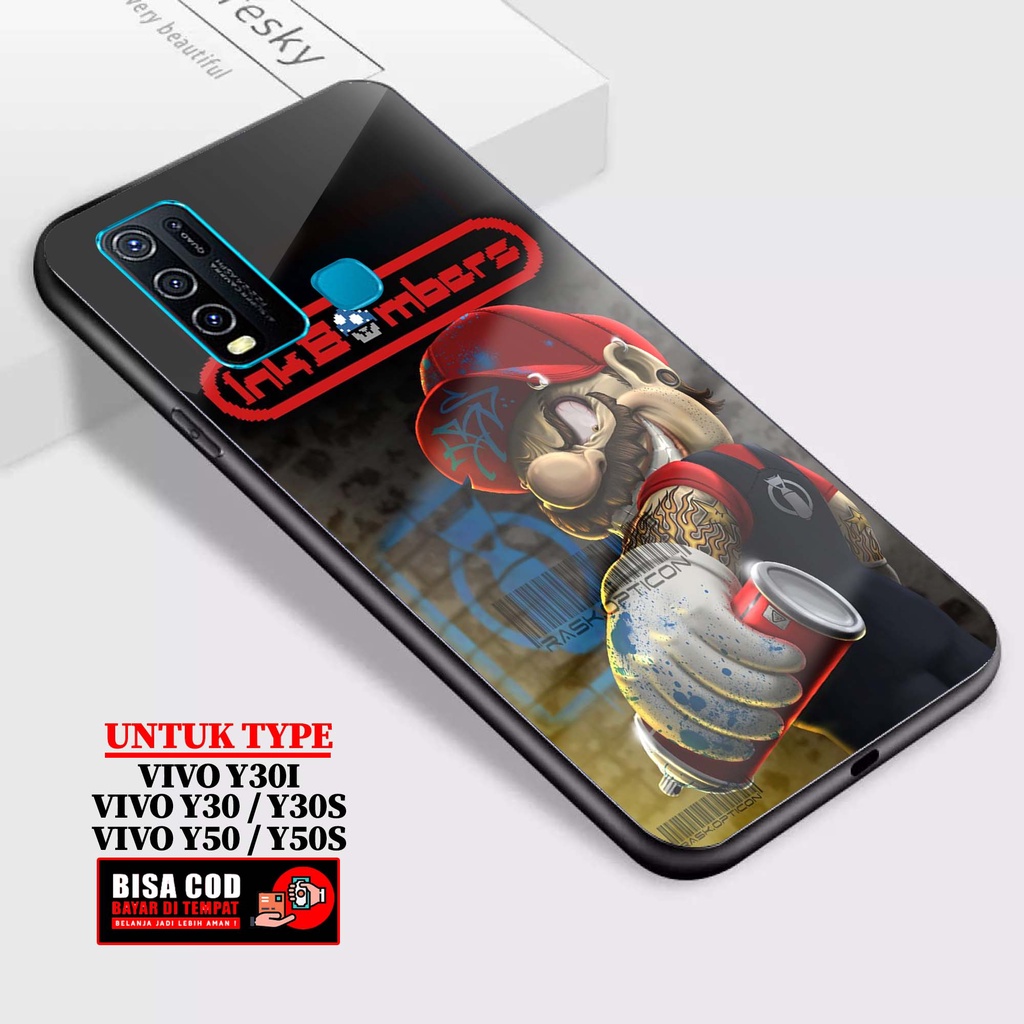 Case Vivo y30I y30 y30S y50 y50S - AGM CASE - Fashion Case hp  Vivo y30I y30 y30S y50 y50S  - Casing