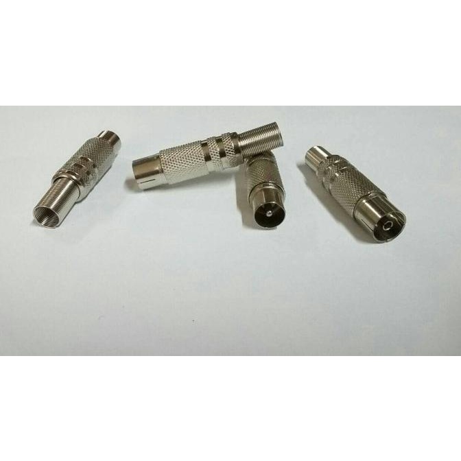 Jack Antena TV Besi Male Female rajaav77 Kualitas Baik