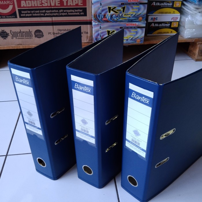 

Terlaris Ordner Bantex 1450V..Ukuran A4..