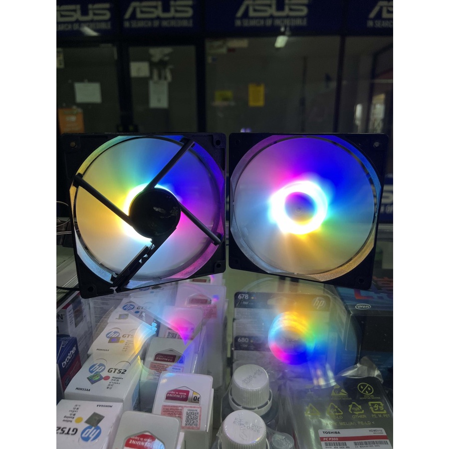 Fan Casing LED PowerUp RGB Loop Lampu Tengah Lost Pack - Fan RGB