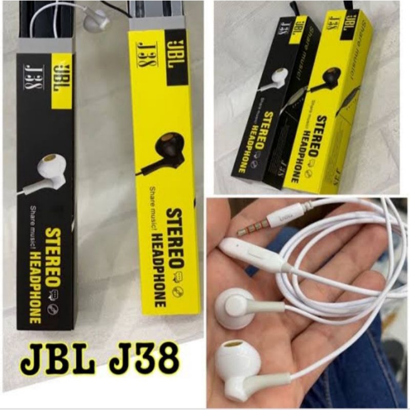 HANSFREE JBL J38 HF / HANDSET EARPHONE EXTRA BASS