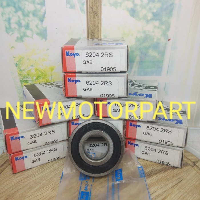 NMRT BEARING KOYO 6204 2RSCM ASLI KOYO