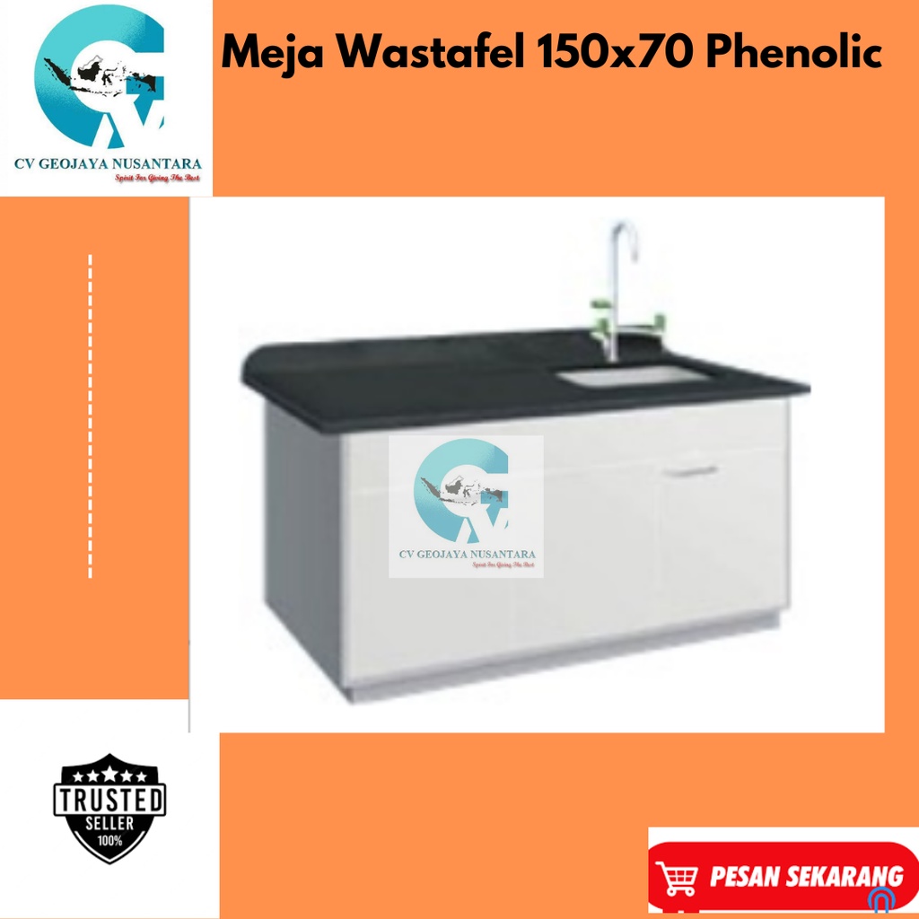 Meja Wastafel 150x70 Phenolic