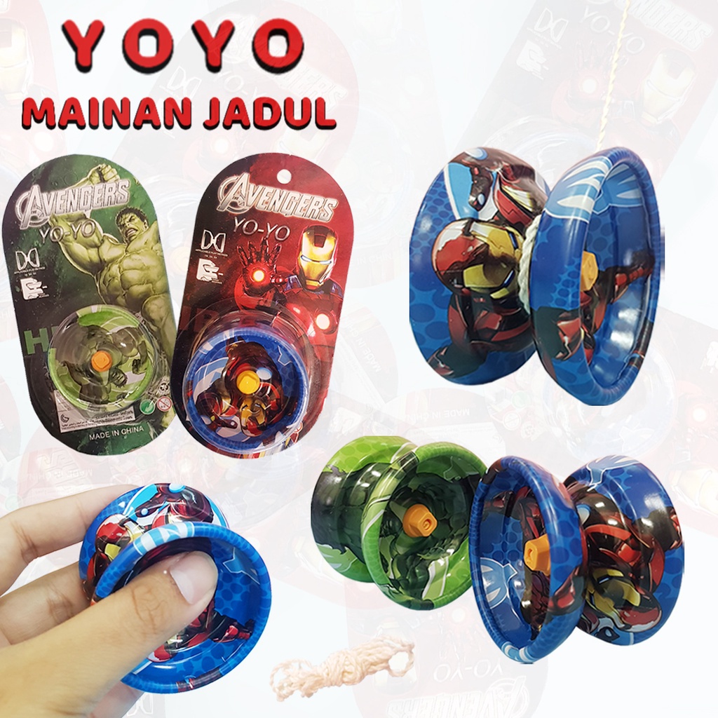 Mainan Yoyo Karakter Hero/ Mainan Yoyo Anak