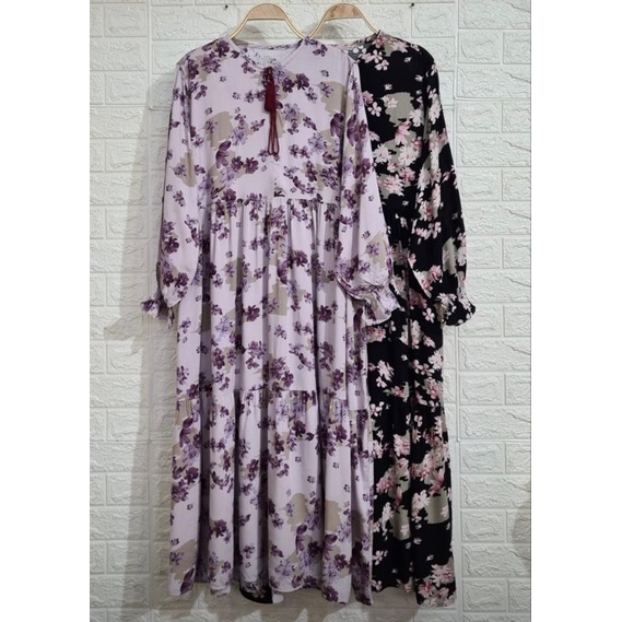 MIDI DRESS TIFFANY||PREMIUM TERMURAH