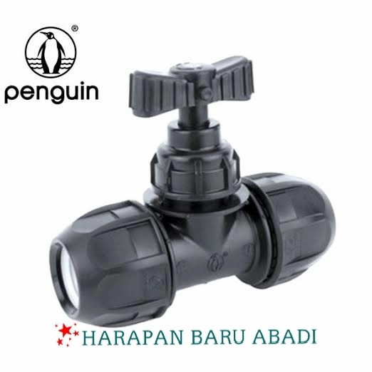 Terlaris Stop Tap Hdpe 1" Inch (32Mm) / Ball Valve Hdpe / Stop Kran Hdpe