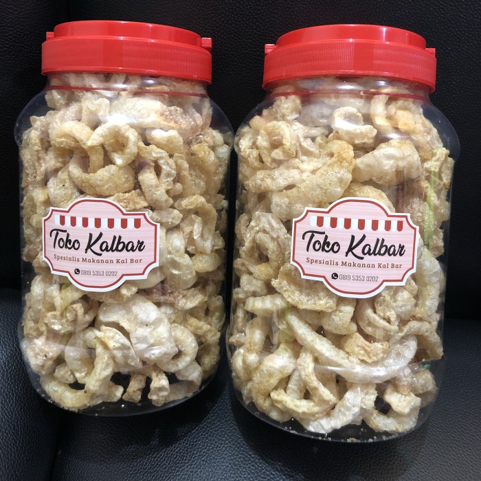 

[Ready Stock] bisa COD Kerupuk Kulit Babi / cu jiu ca Spiral