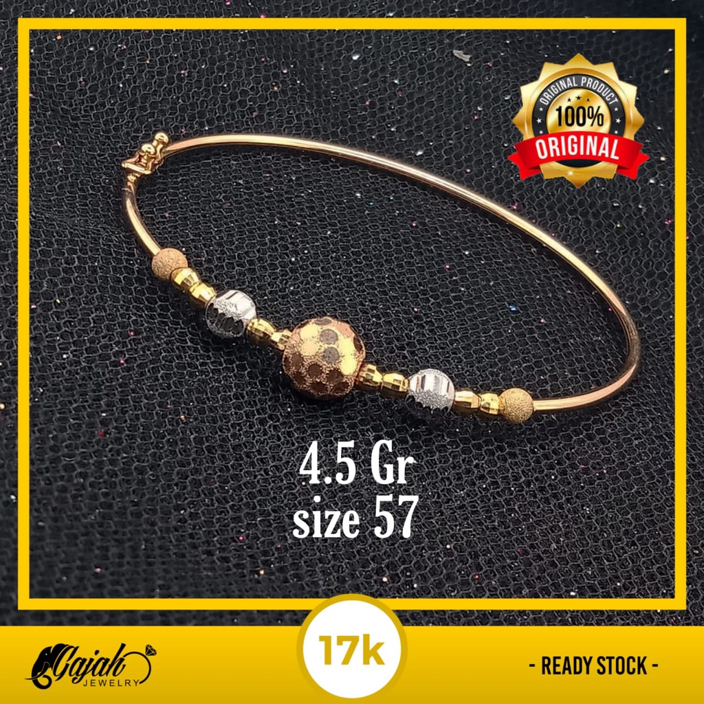 Gelang emas 17k - 4.5 gr kadar 750 - 4271