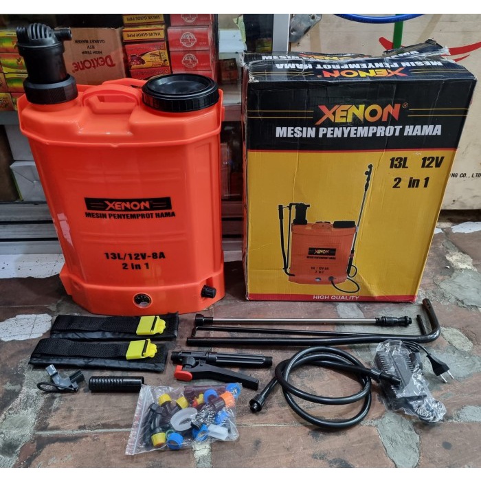 Tangki Semprot Xenon Elektrik 13L 2in1 Xenon XN1308A2 Sprayer Electric