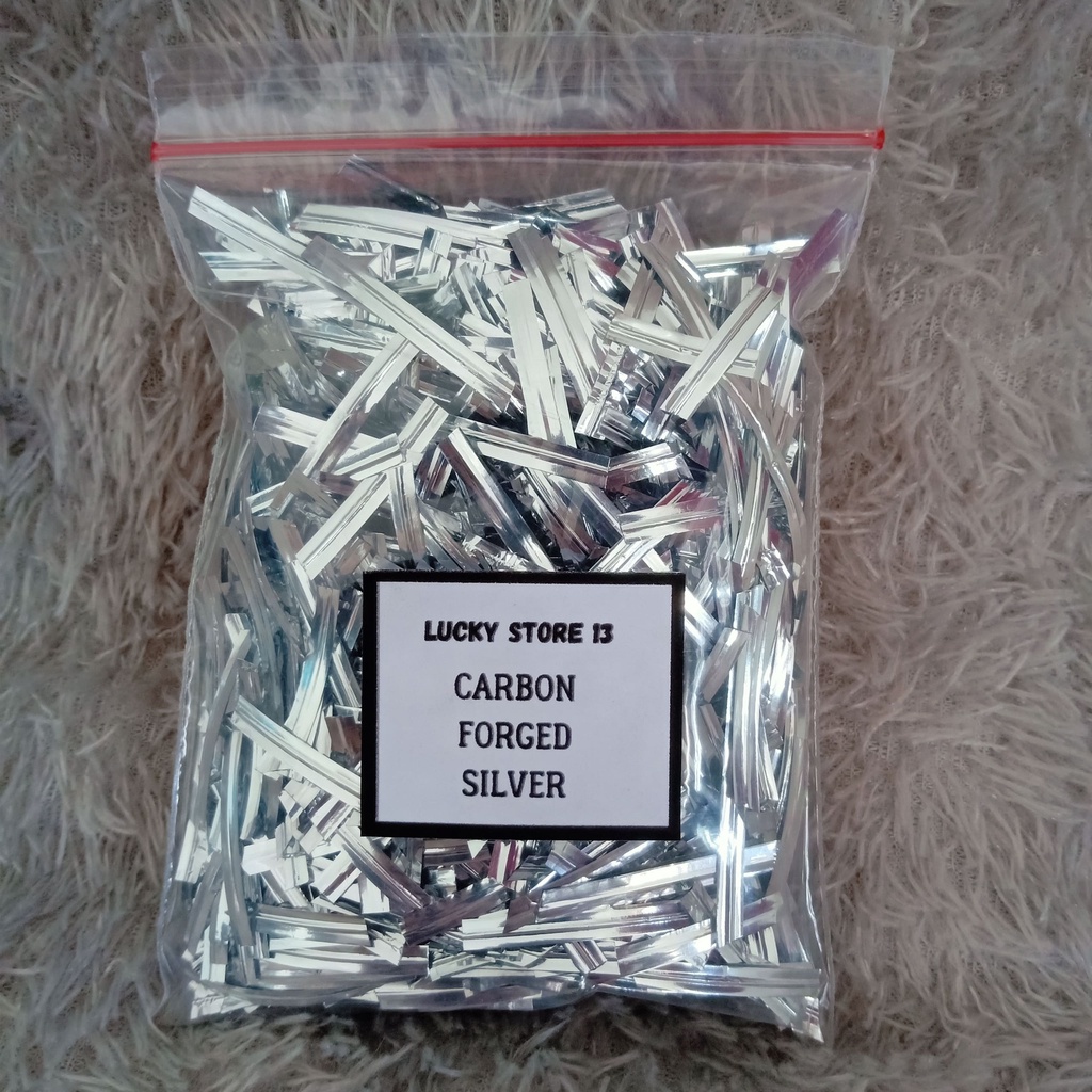 Reparasi Good Premium Carbon Forged Silver Ukuran Lebar 10Gr Serat Campuran Karbon Forget Perak