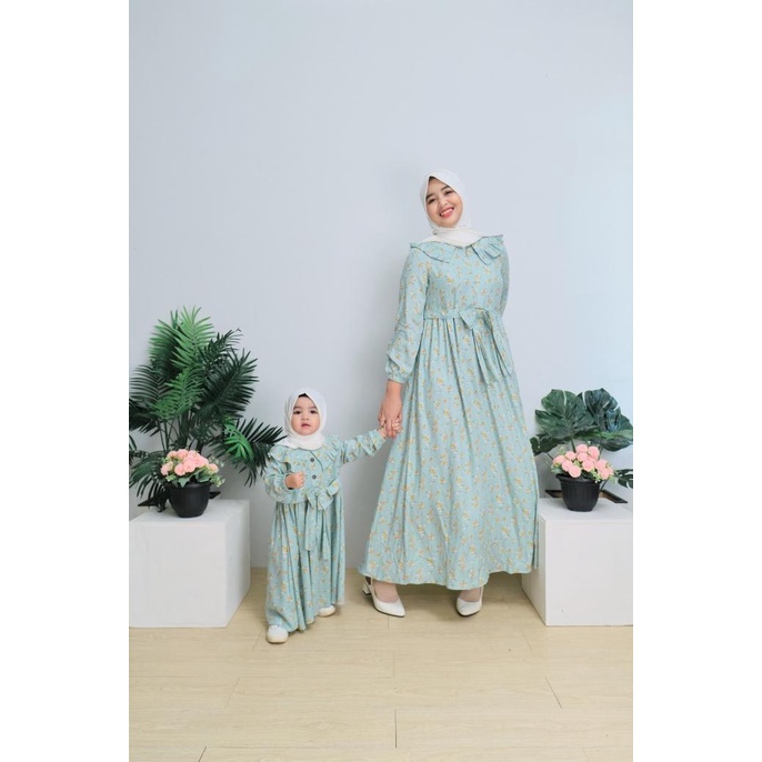 Gamis Home Dress Couple Ibu Dan Anak Bayi Perempuan