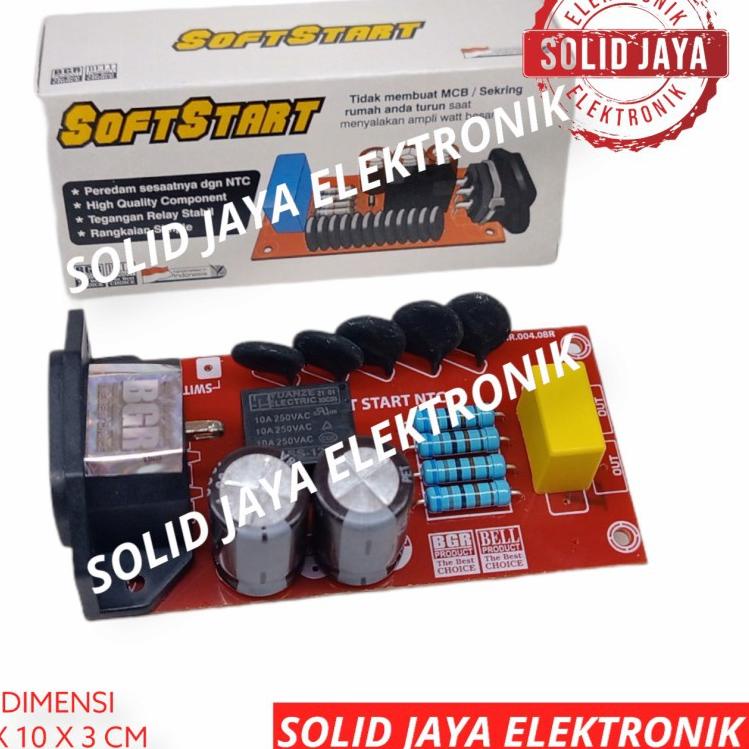 ♀ KIT SOFT START POWER SOFTSTART AUDIO BELL BGR SOFT START NTC BELL BGR ASLI AUTO SOFT START NTC ⅍