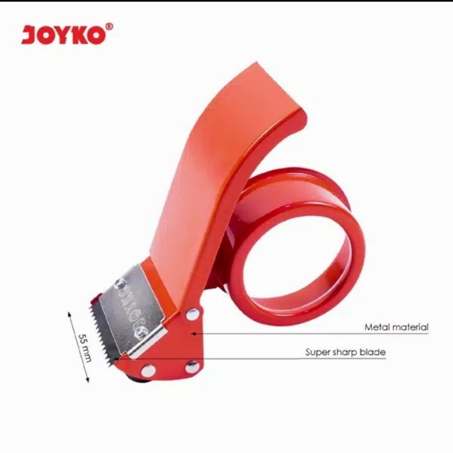 

Dispenser Lakban / Tape Cutter 2" Joyko TD-2S Besi