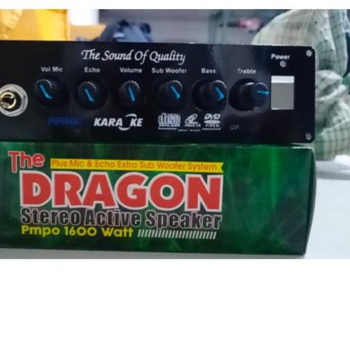 ✭ kit aktif speaker dragon mic echo subwoofer ➽