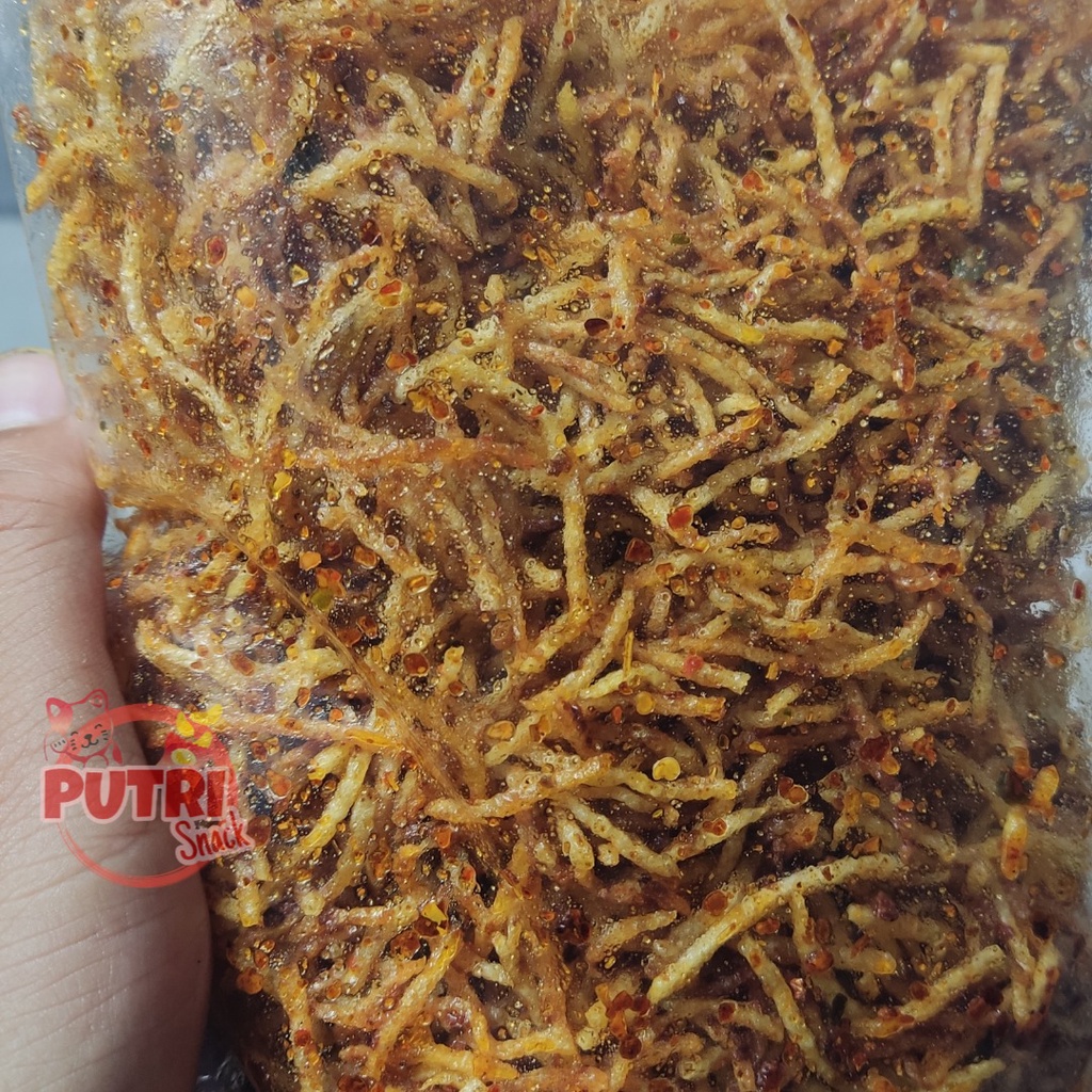 Kentang Mustofa 250gr Kriuk Aroma Daun Jeruk Seblak