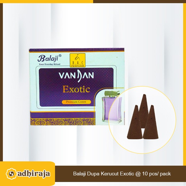 Balaji Dupa Kerucut Exotic