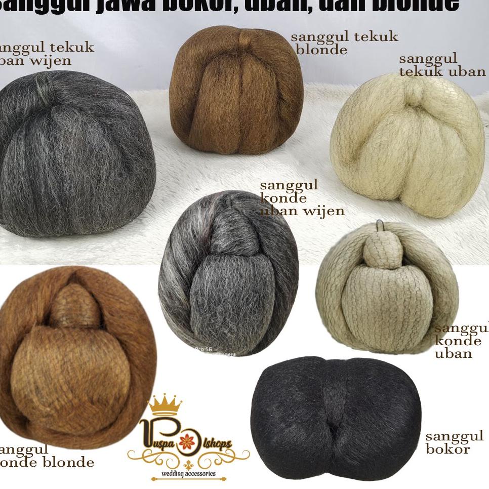 [ART. 963144] SANGGUL JAWA BOKOR SANGGUL PIRANG SANGGUL UBAN BLONDE